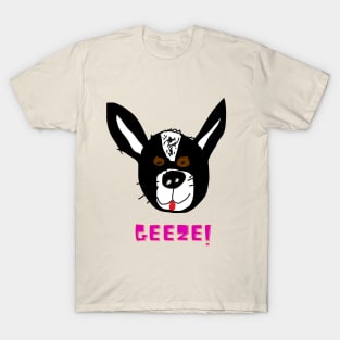 Dog, Geeze, Corgi, Funny T-Shirt, Funny Tee, Badly Drawn, Bad Drawing T-Shirt